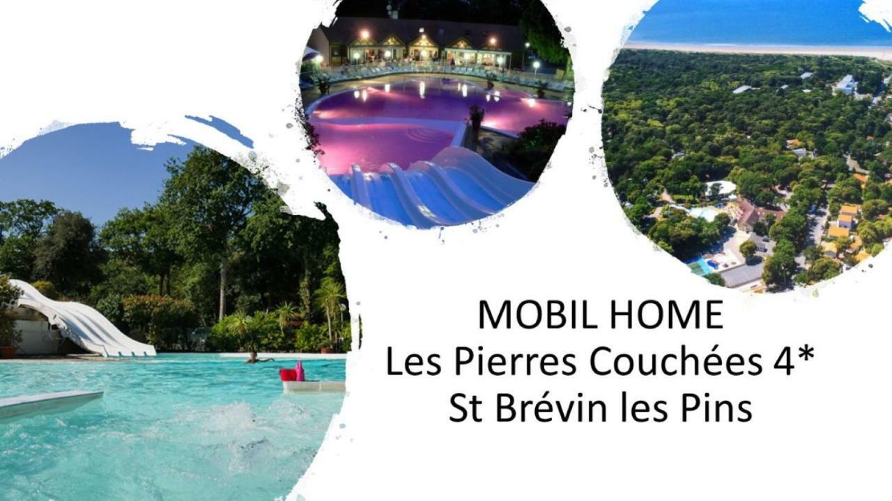 Mobil Home Les Pierres Couchees 4* St Brevin Les Pins 圣布里文莱丝皮恩 外观 照片